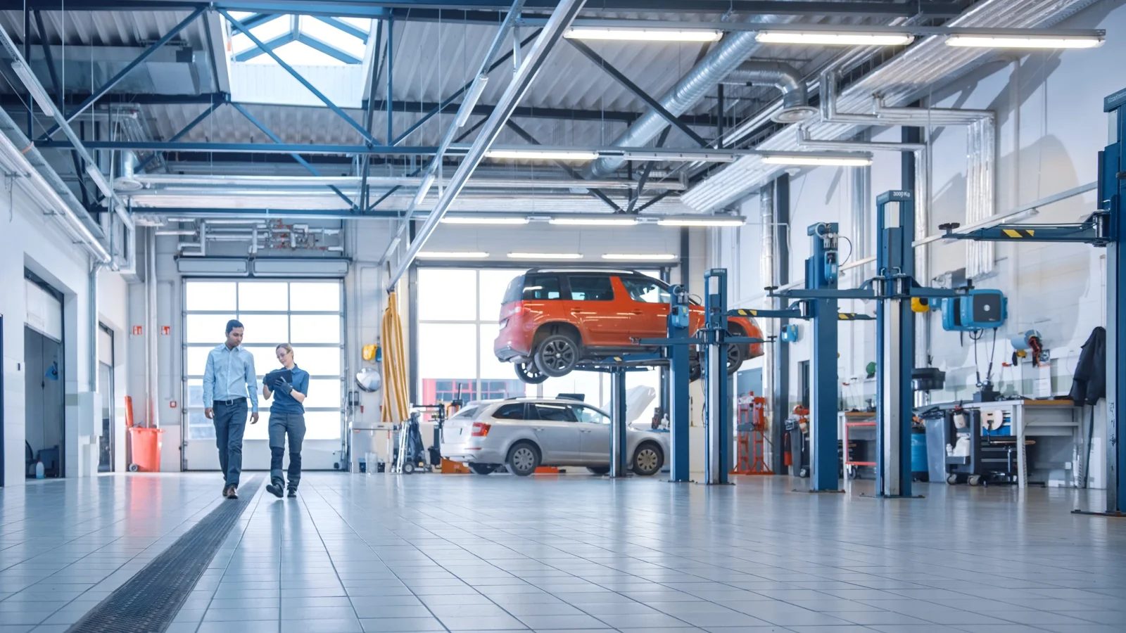 Auto repair facility