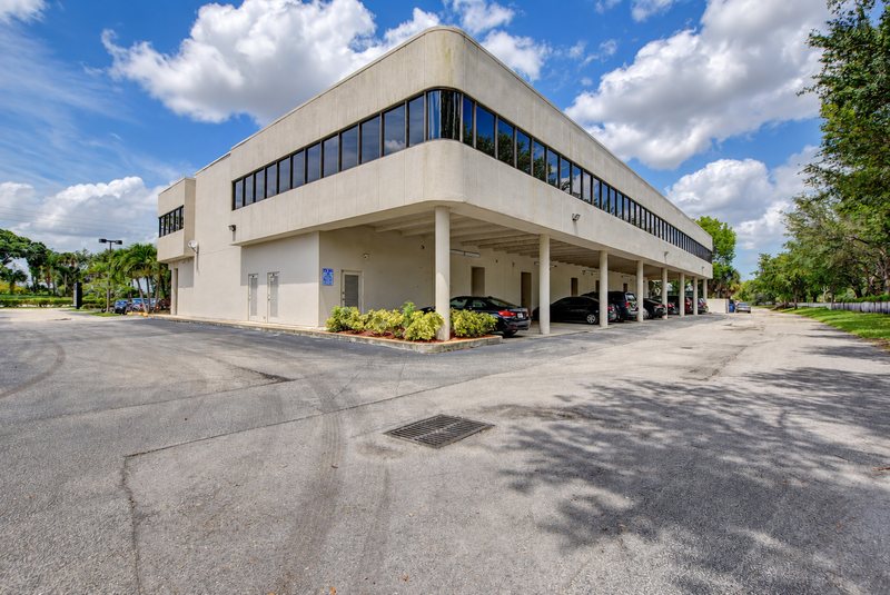 Two-story commercial office building