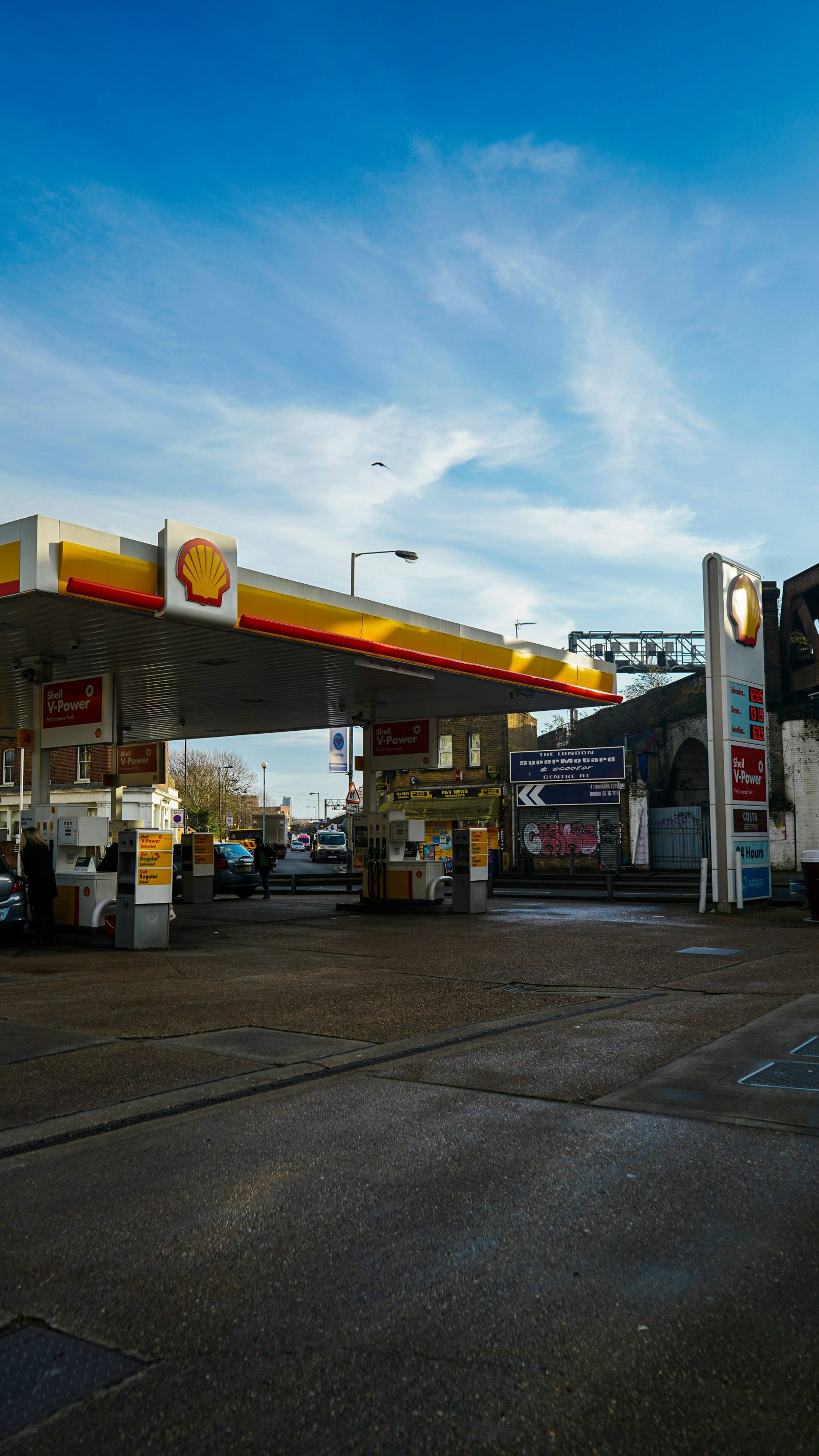 Gas station and fuel site property